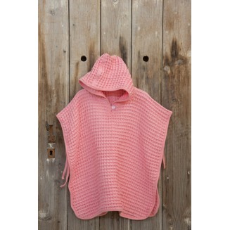 Μπουρνούζι Πόντσο No4-6 Nima Spicy Pink