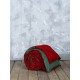 Πάπλωμα Υπέρδιπλο 220x240 Nima Abalone Red-Green