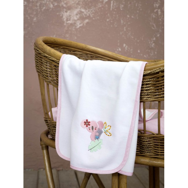 Κουβέρτα Βελουτέ Κούνιας 110x140 Nima 4 Εποχών Sweetland