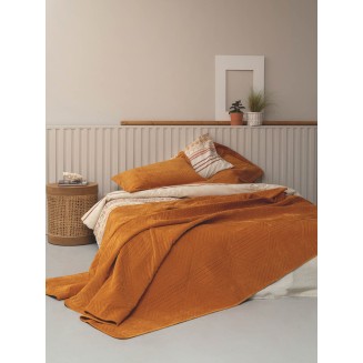 Κουβερλί Υπέρδιπλο 220x240 Palamaiki Dizza Gold