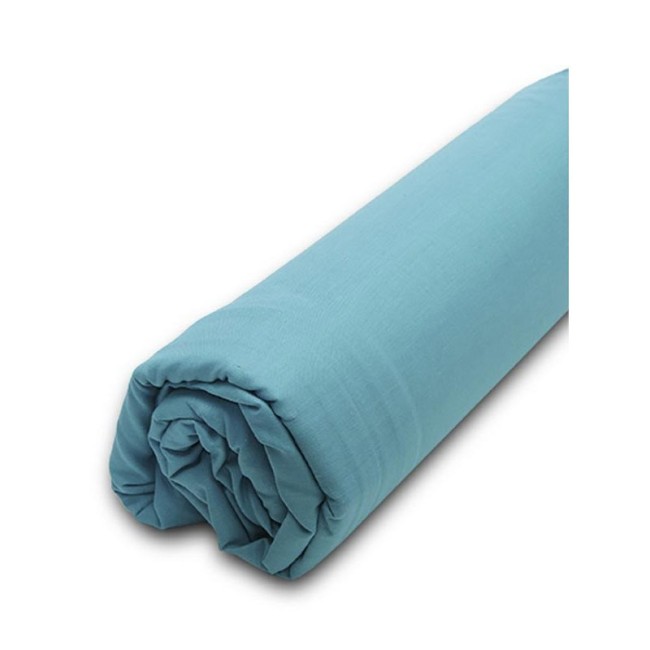 Σεντόνι Μεμονωμένο Διπλό Με Λάστιχο 160x200+40 Sunshine Menta 20 Petrol