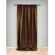 Κουρτίνα Με Τρέσα 145x300 Maison Blanche 72227/209 Ταφτάς Καφέ Πλισέ Ζακάρ