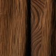 Κουρτίνα Με Τρέσα 145x300 Maison Blanche 72227/209 Ταφτάς Καφέ Πλισέ Ζακάρ