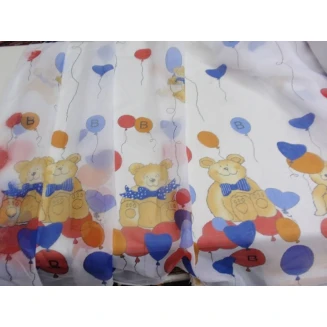 Κουρτίνα βουάλ αρκουδάκι