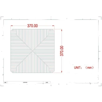 Ανταλλακτικά Καρέκλας Φυσική Ψάθα MP 37x37 Κωδικός 601