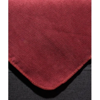 Ριχτάρι Πολυθρόνας 180x180 Silk Fashion 1715 Μπορντώ