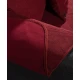 Ριχτάρι Τριθέσιο 180x300 Silk Fashion 1715 Μπορντώ