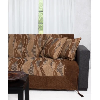 Σετ Ριχτάρια  3 Τεμαχίων Silk Fashion 2010-1012 Καφέ