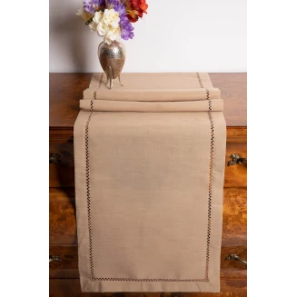 Καρέ 90x90 Silk Fashion 3096 Μπέζ