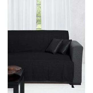 Ριχτάρι Τριθέσιο 180x300 Silk Fashion 9925 Μαύρο