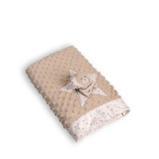 Κουβέρτα Flannel Κούνιας 100x140  Silk Fashion FSJ161001J-2 Beige