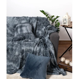 Ριχτάρι Τριθέσιο 180x320 Silk Fashion Astrakan Γκρί