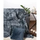 Ριχτάρι Τριθέσιο 180x320 Silk Fashion Astrakan Γκρί