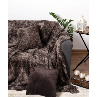 Ριχτάρι Τριθέσιο 180x320 Silk Fashion Astrakan Καφέ
