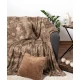 Ριχτάρι Τριθέσιο 180x320 Silk Fashion Astrakan Μπέζ
