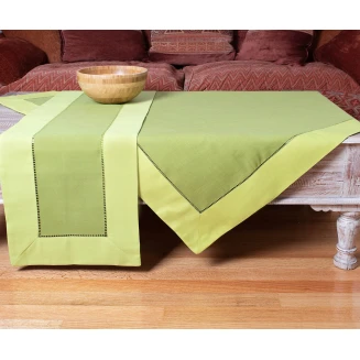 Τραπεζομάντηλο Ροτόντα R180 Silk Fashion Bg17pky-7 Πράσινο-Κυπαρισί