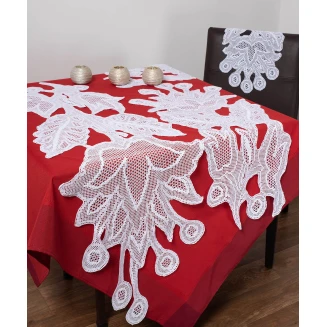 Σετ Κέντημα 4 τεμαχίων  Silk Fashion Ct 80 Λευκό