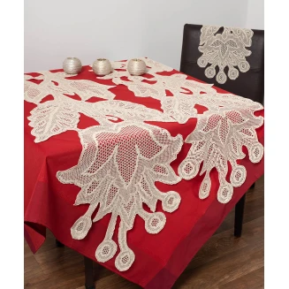 Σετ Κέντημα 4 τεμαχίων  Silk Fashion Ct 80 Μπέζ