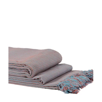 Σετ Ριχτάρια  3 Τεμαχίων Silk Fashion Dobby Μωβ-Λιλά