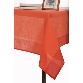Τραπεζομάντηλο 135x135 Silk Fashion Nx031 Κεραμιδί
