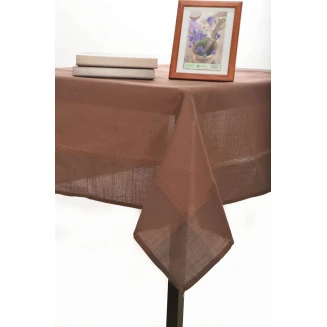 Τραπεζομάντηλο 160x250 Silk Fashion Nx031 Σκούρο Καφέ