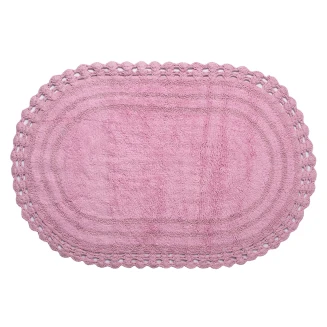 Πατάκι Μπάνιου 100x160 Silk Fashion Οβάλ Amethyst