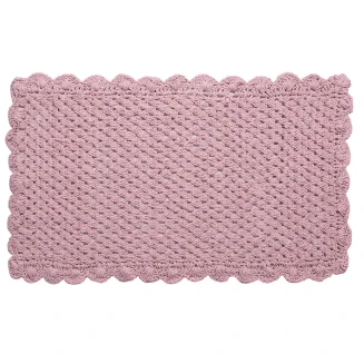 Πατάκι Μπάνιου 70x140 Silk Fashion Πλεκτό Amethyst