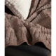 Ριχτάρι Πολυθρόνας 180x180 Silk Fashion Stripe Coffee