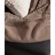 Ριχτάρι Πολυθρόνας 180x180 Silk Fashion Stripe Coffee