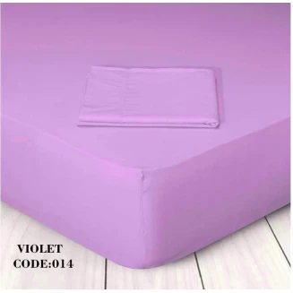 Σεντόνι Μεμονωμένο Ημίδιπλο Με Λάστιχο 120x200+30 Marwa 711605622-014 Violet