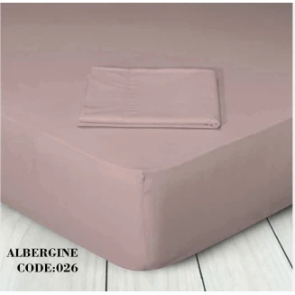 Σεντόνι Μεμονωμένο Ημίδιπλο Με Λάστιχο 120x200+30 Marwa 711605622-026 Albergine