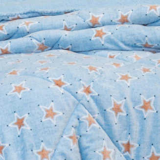 Κουβερτοπάπλωμα Παιδικό Μονό 160x220 Melinen Mini Stars Boy