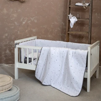 Σεντόνια Σετ Λίκνου 70x110 Nima Nene Gray