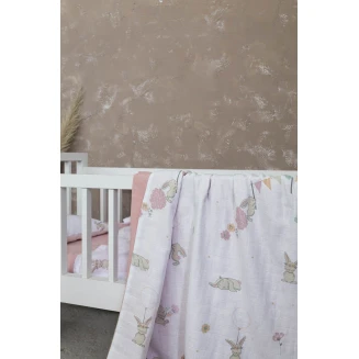 Κουβέρτα Κούνιας 100x140 Nima Bunny Love