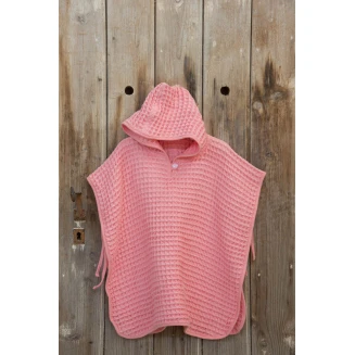 Μπουρνούζι Πόντσο No4-6 Nima Spicy Pink