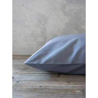 Μαξιλαροθήκες Σετ 2 Τεμαχίων 52x72 Nima Unicolors Medium Gray