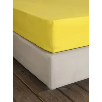 Σεντόνι Μεμονωμένο Γίγας Με Λάστιχο 180x200+32 Nima Unicolors Yellow