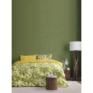 Σεντόνια Σετ Μονά 160x270 Kocoon Raellia Green
