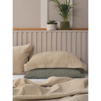 Κουβερλί Υπέρδιπλο 220x240 Palamaiki Dizza Vanilla