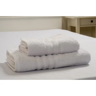 Ξενοδοχειακή Πετσέτα Μεμονωμένη Προσώπου 50x90 Ρίγα 550gr Mar