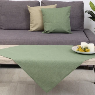 Καρέ 85x85 Dimeco Τυπωτό Λονέτα Μονόχρωμο 5403 Green