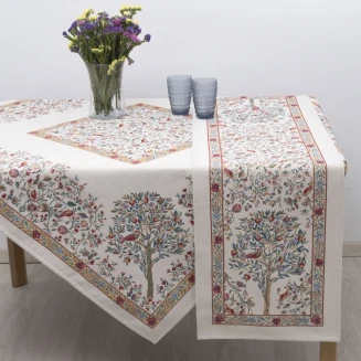 Καρέ 100x100 Dimeco Στόφα Panel Alina Beige