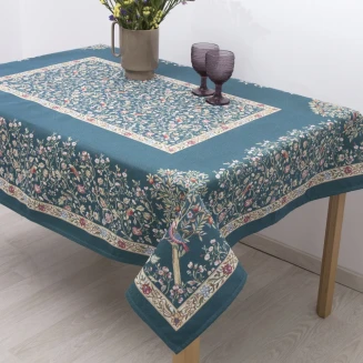 Τραπεζομάντηλο Ροτόντα R180 Dimeco Στόφα Panel Alina Green