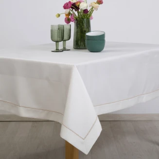 Τραπεζομάντηλο Κεντητό 165x320 Dimeco 3917 Ecru