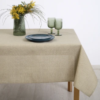 Τραπεζομάντηλο Λονέτα 140x300 Dimeco 5403 D.Beige