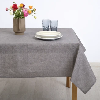 Τραπεζομάντηλο Λονέτα 140x300 Dimeco 5403 Grey