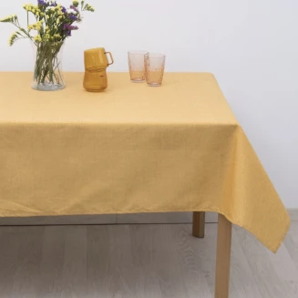 Τραπεζομάντηλο Λονέτα 140x300 Dimeco 5403 Yellow