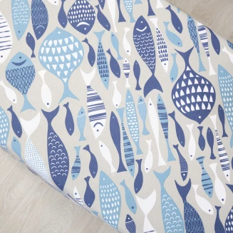 Σουπλά  Τυπωτό 35x50  Dimeco Aquarius