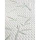 Aδιάβροχο κάλυμμα στρώματος Bamboo 110x200+35