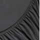 Σεντόνι με λάστιχο Jersey 100x200+40 Night Black